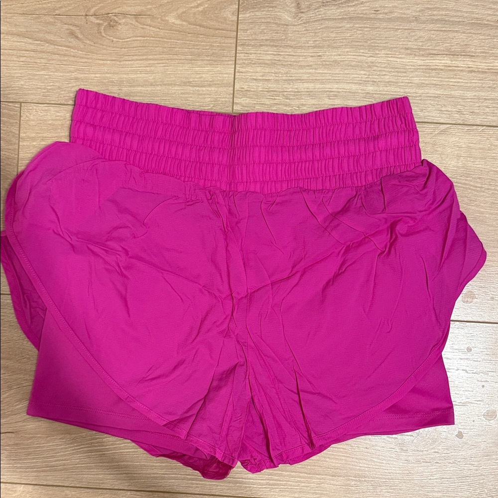 All in Motion Women's Fuchsia Athletic Shorts